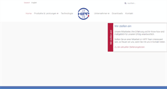Desktop Screenshot of karl-hipp.de
